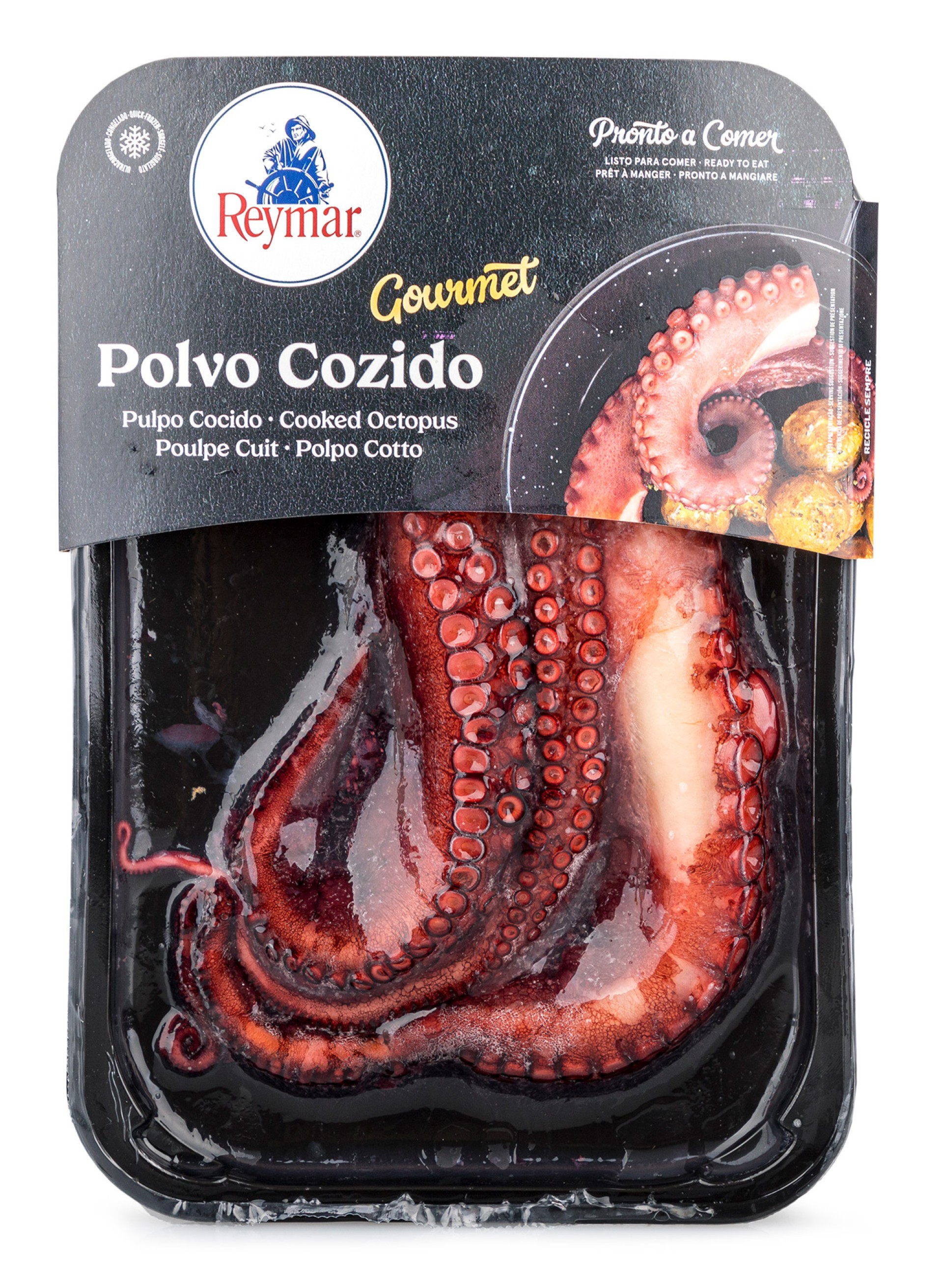 Polvo Cozido Tentáculos Congelado 10x250 g Polvo Cozido Tentáculos Congelado 10x250 g