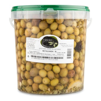 Azeitona Verde Retalhada Balde 3 kg
