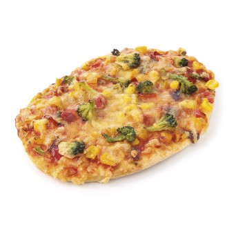 Pizza Vegetal Mini Congelada Baker & Baker 24x179 g