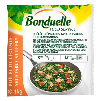 Salteado Espinafres Congelado Bonduelle 6x1 kg