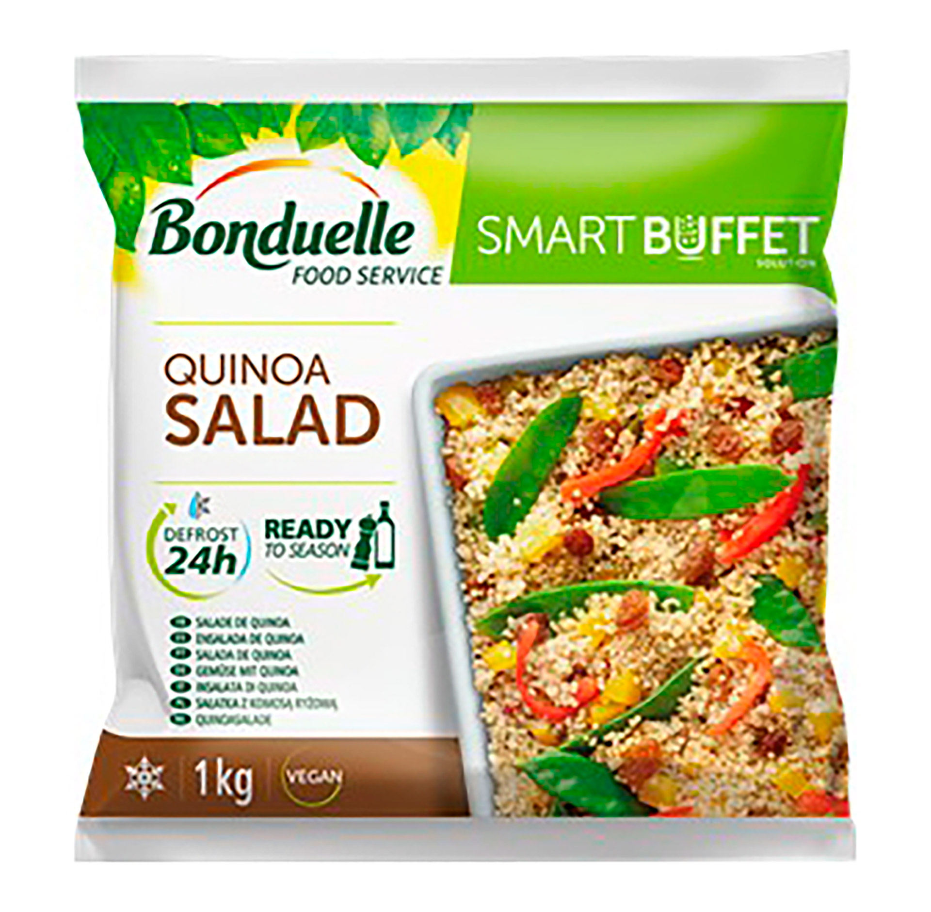 Salada Quinoa Congelada Bonduelle 6x1 kg Salada Quinoa Congelada Bonduelle 6x1 kg