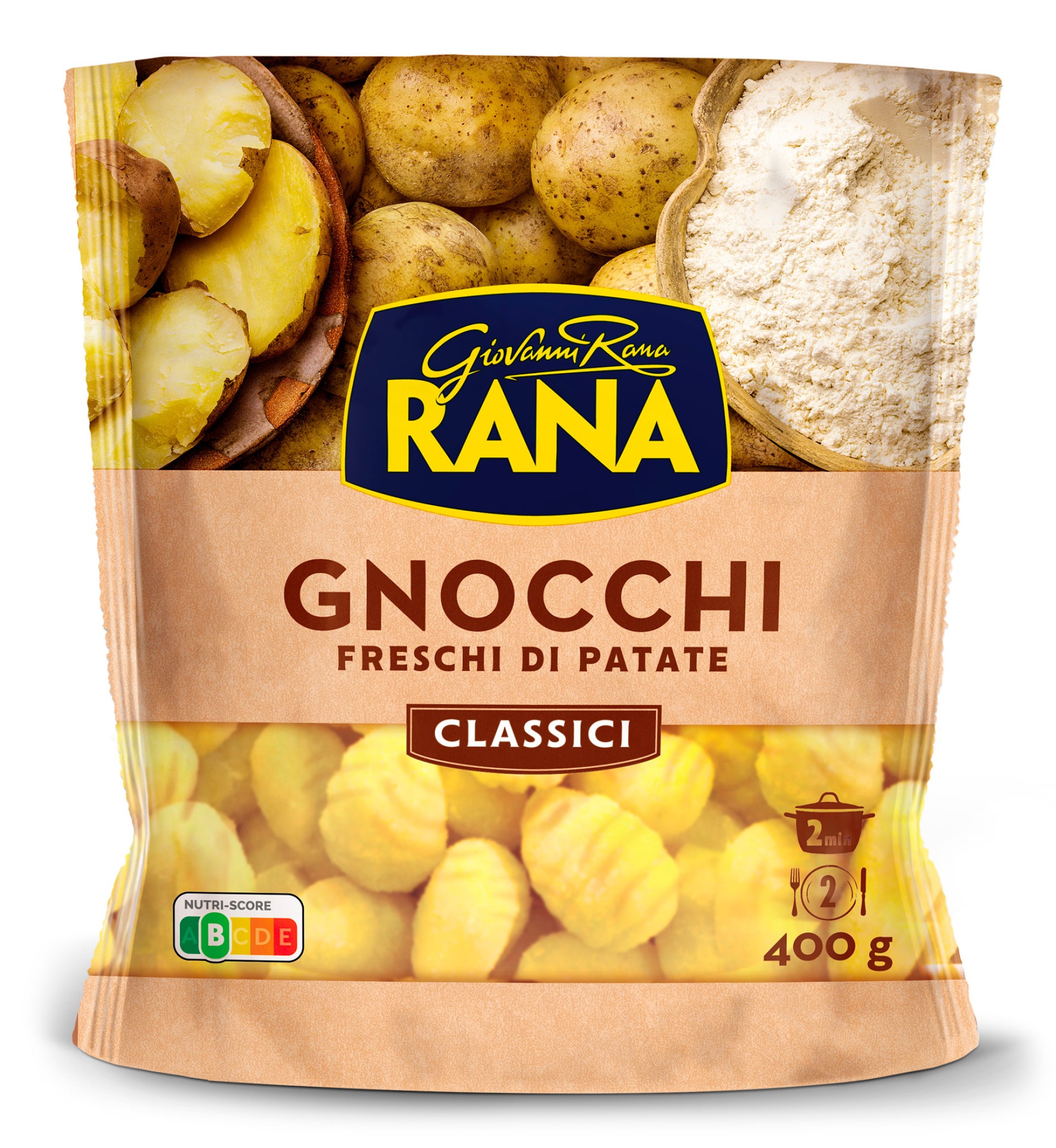 Massa Gnocchi Batata Fresca Rana 6x400 g Massa Gnocchi Batata Fresca Rana 6x400 g