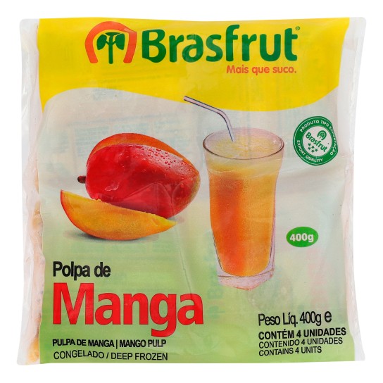 Polpa Fruta Manga Congelada 12x(4x100 g)