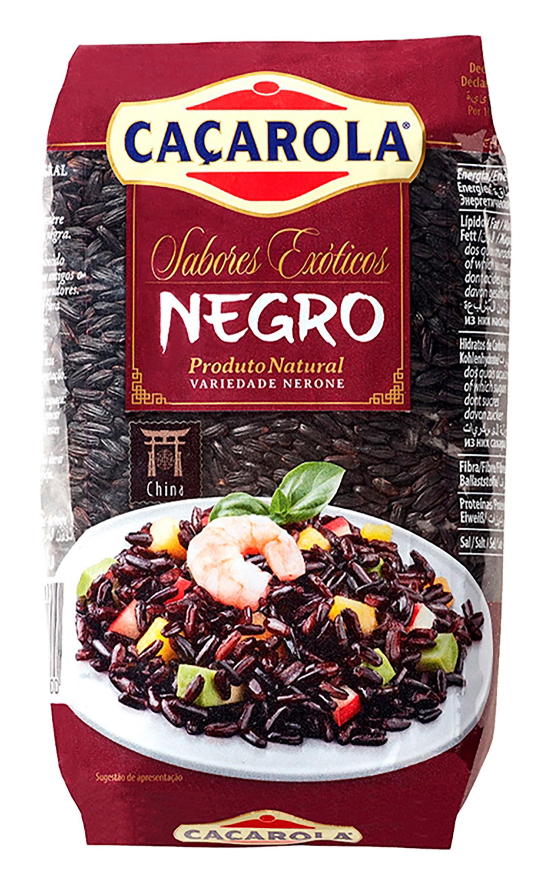 Arroz Negro Ca�arola 18x500 g