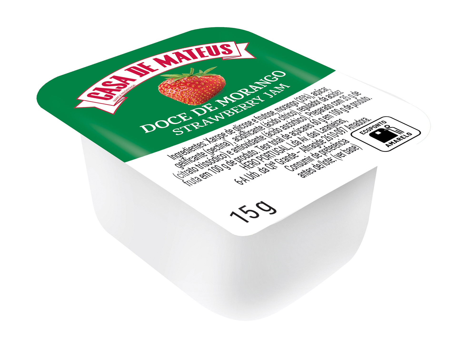 Doce Morango Casa de Mateus 120x15 g