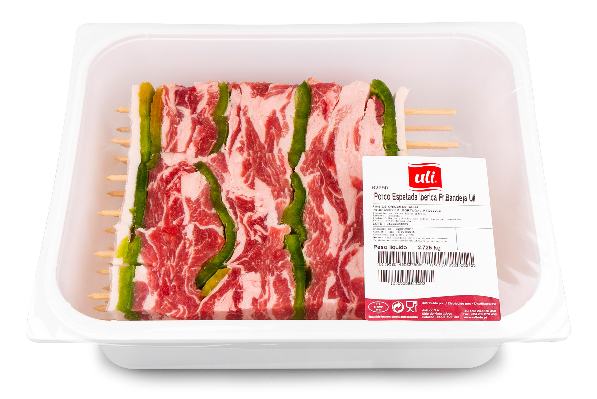 Porco Espetada Ib�rico Fresca Uli Bandeja