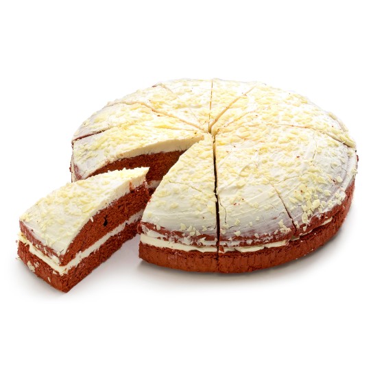 Bolo Red Velvet Congelado Vandemoortele 3x1,35 kg