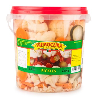 Pickles 4 Frutos Tremoceira Balde 4,8 kg