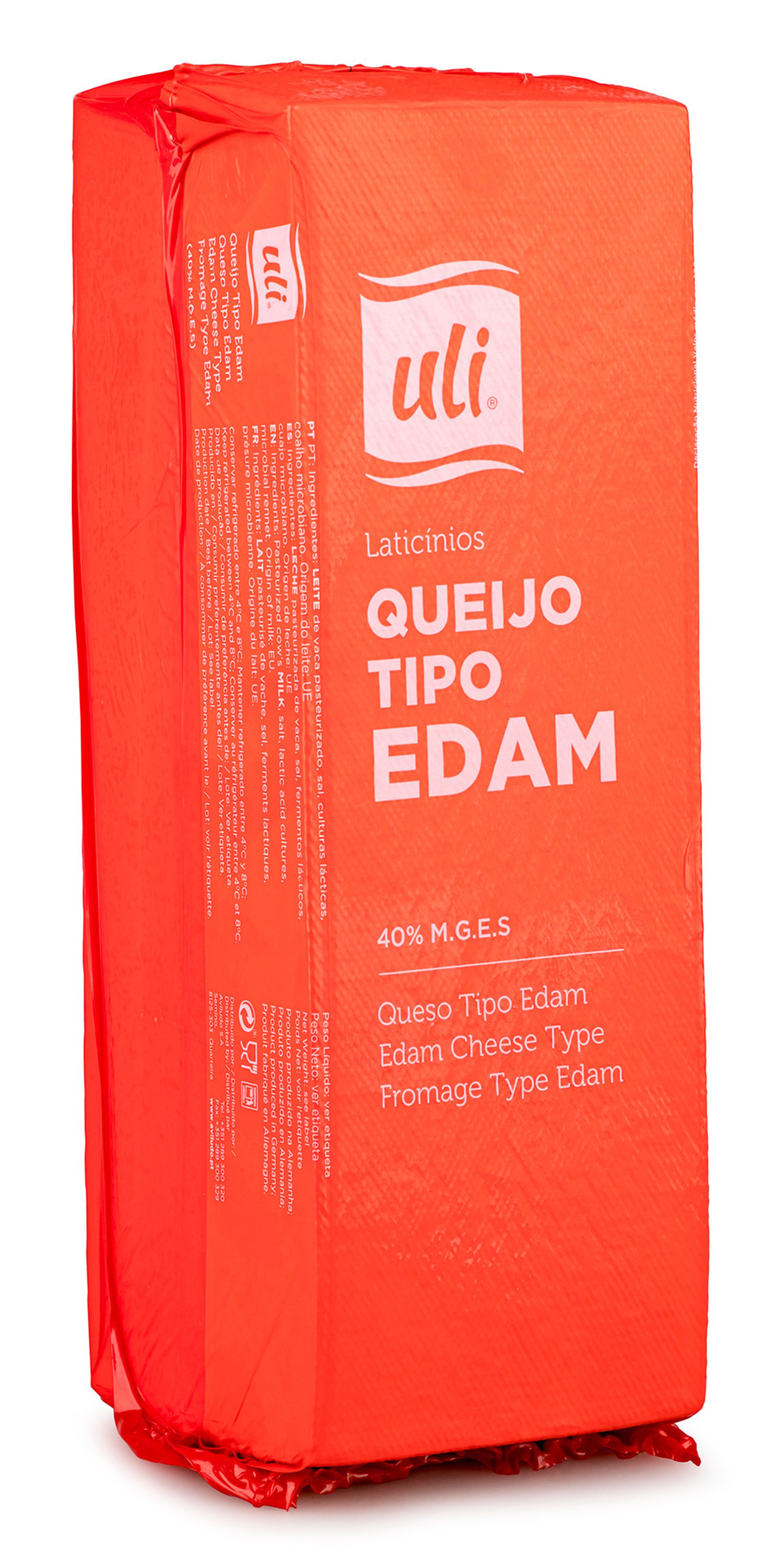 Queijo Edam 40% Mat�ria Gorda Barra Uli