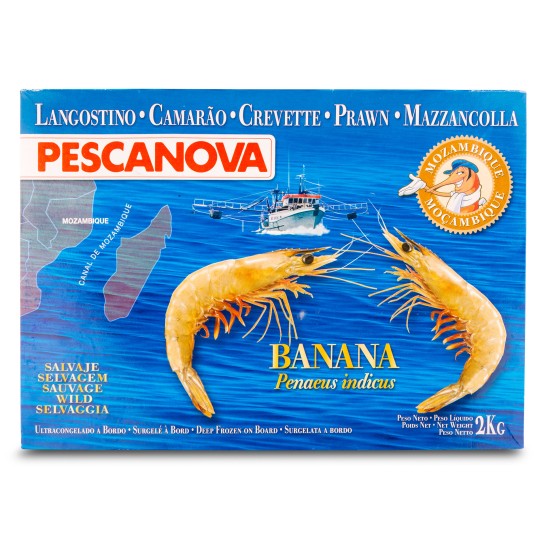 Camar�o 20/30 Congelado Mo�ambique Cx 2kg