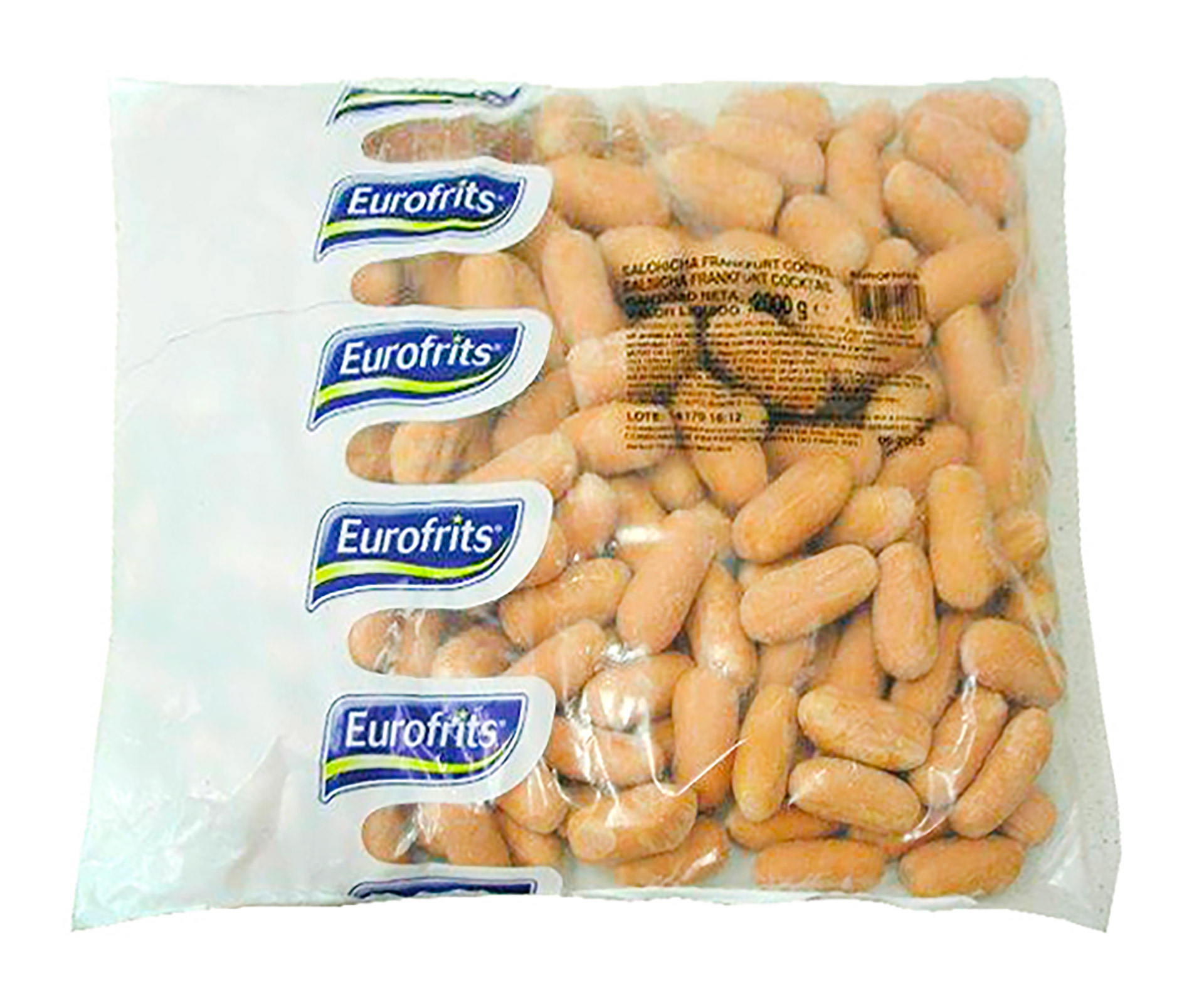 Salsichas Cocktail Congeladas Eurofrits 3x2 kg Salsichas Cocktail Congeladas Eurofrits 3x2 kg