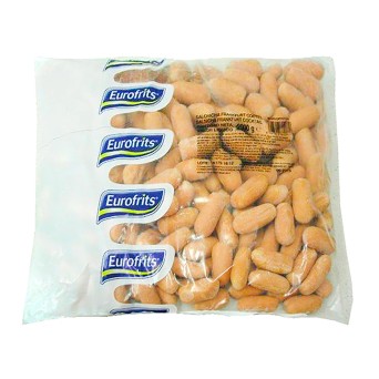 Salsichas Cocktail Congeladas Eurofrits 3x2 kg