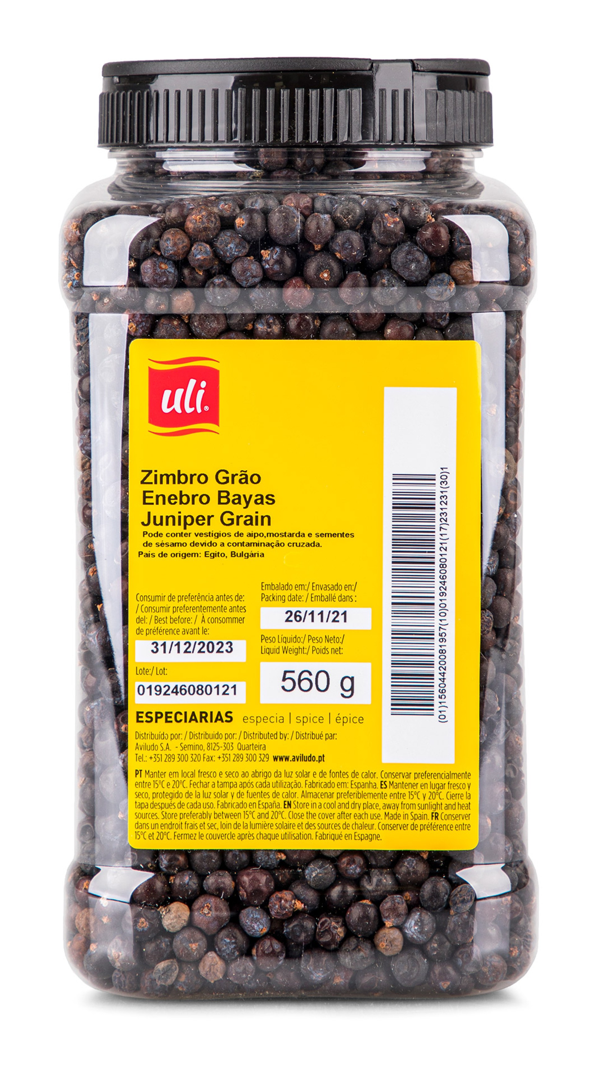 Zimbro Grão Uli Pet 560 g Zimbro Grão Uli Pet 560 g