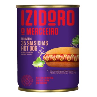Salsichas Fumadas Hot Dog Lata 2x35 Un