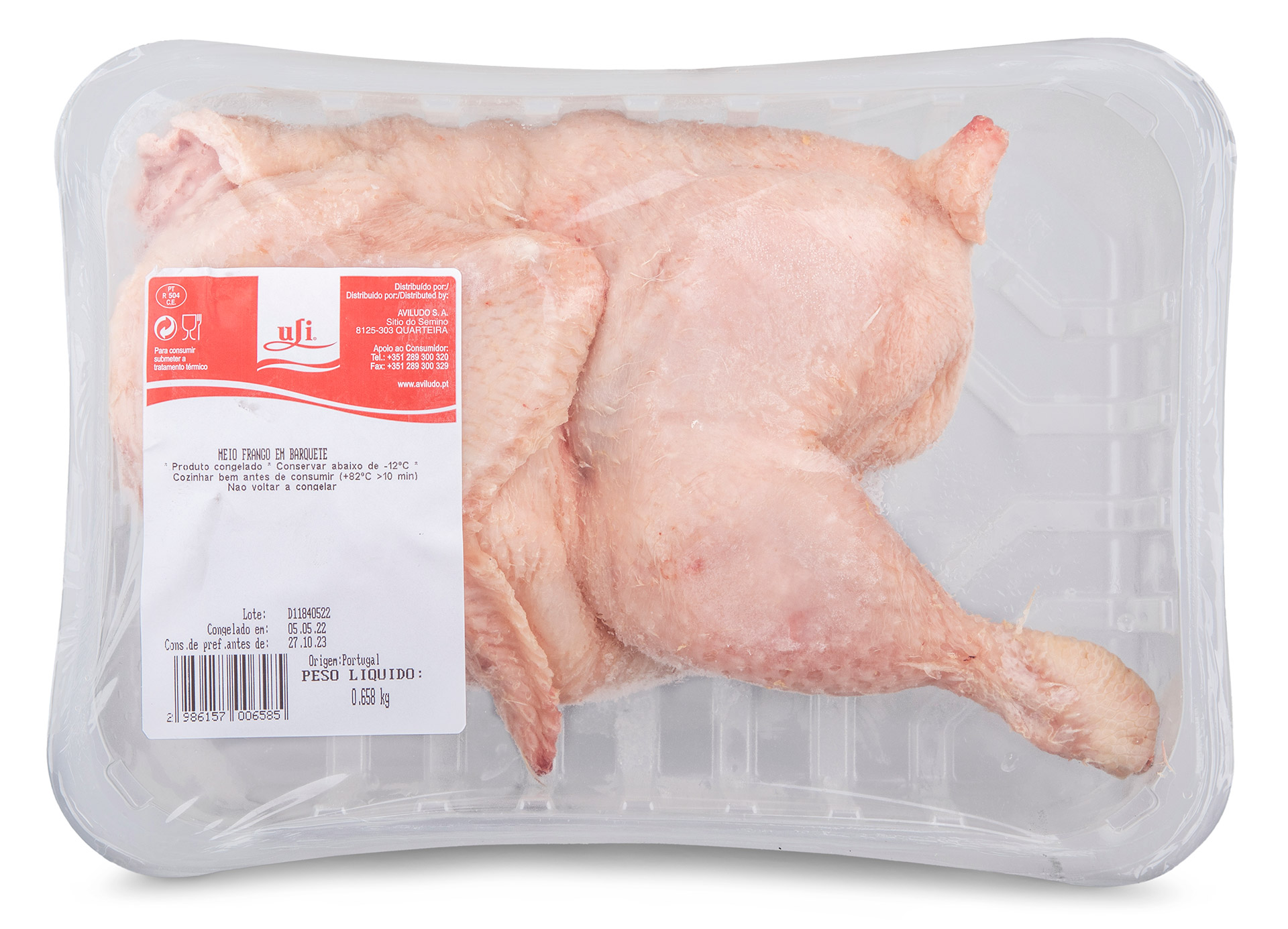 Frango Meio Congelado Uli Cuvete