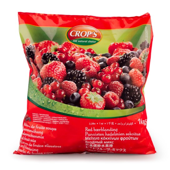 Mistura Frutos Silvestres Congelada Crops 5x1 kg