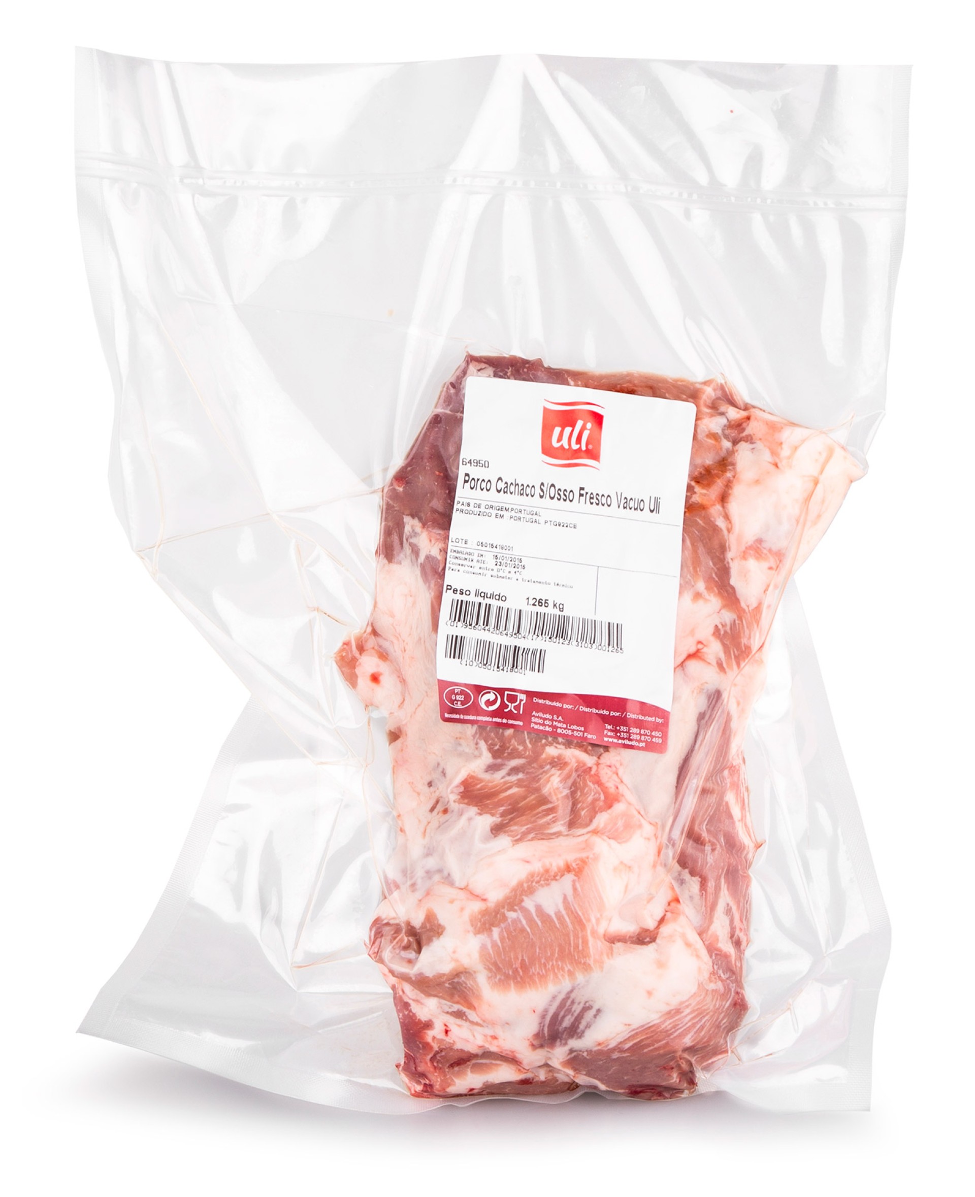 Porco Cacha�o s/ Osso Fresco Uli V�cuo