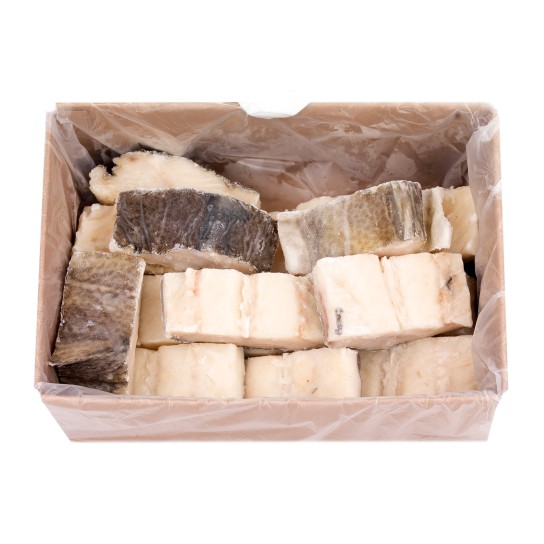 Bacalhau Demolhado Lombo 300/400 g Congelado Uli Cx 5 kg Bacalhau Demolhado Lombo 300/400 g Congelado Uli Cx 5 kg