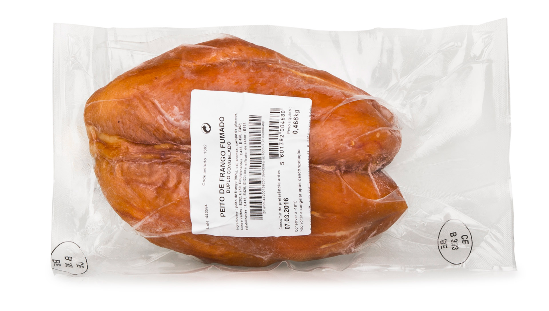 Frango Peito Fumado Congelado V�cuo