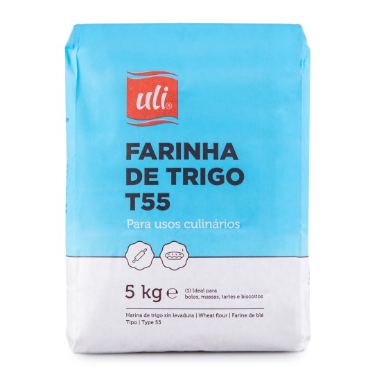 Farinha Tipo 55 s/ Fermento Uli Saco 5 kg