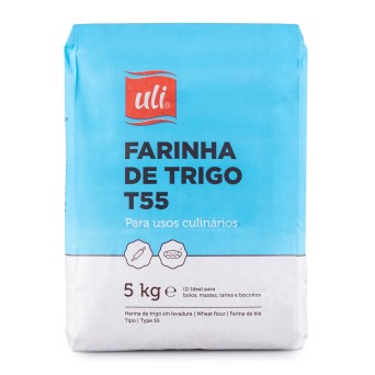 Farinha Tipo 55 s/ Fermento Uli Saco 5 kg