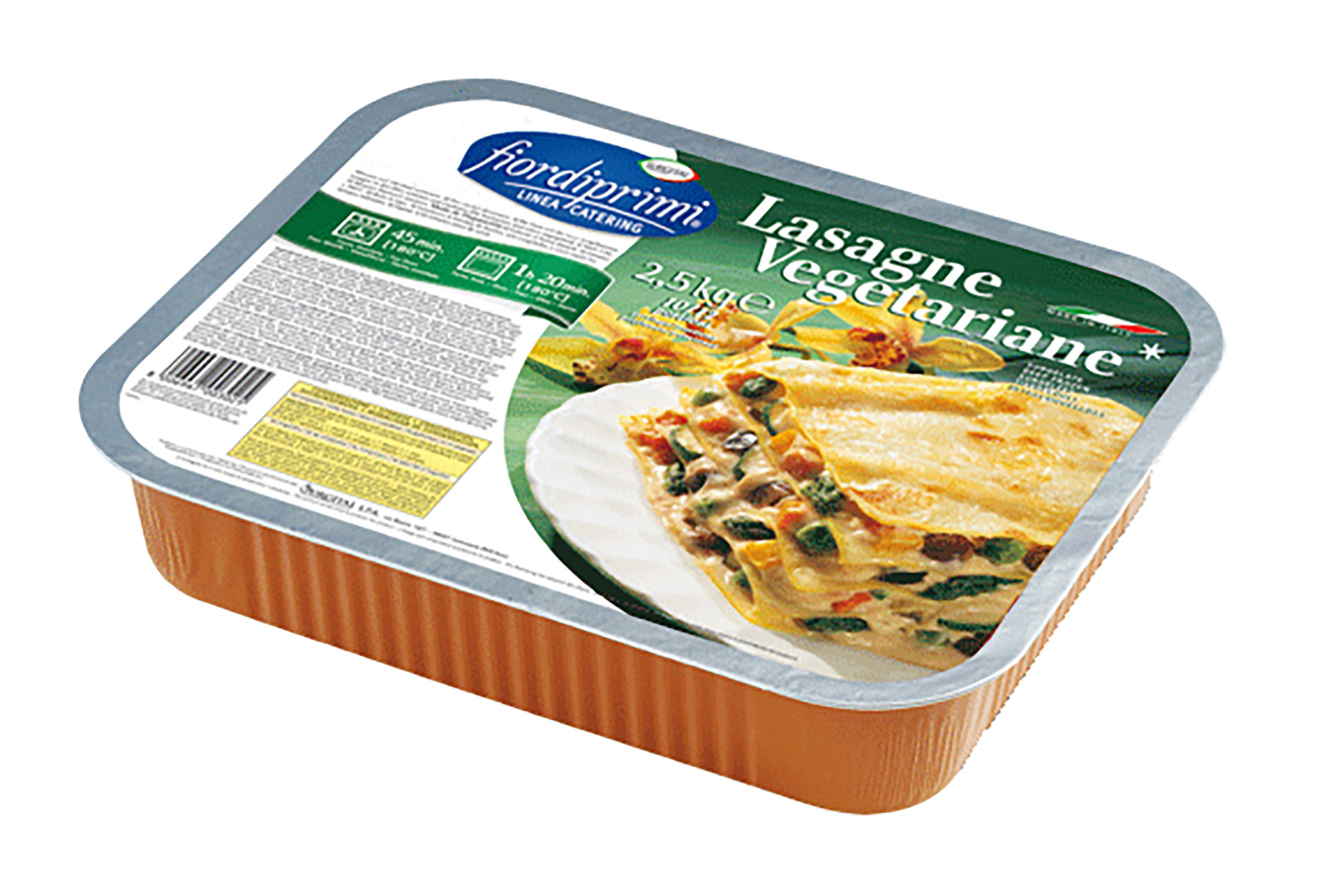 Lasanha Vegetais Congelada Fiordiprimi 2x2,5 kg Lasanha Vegetais Congelada Fiordiprimi 2x2,5 kg