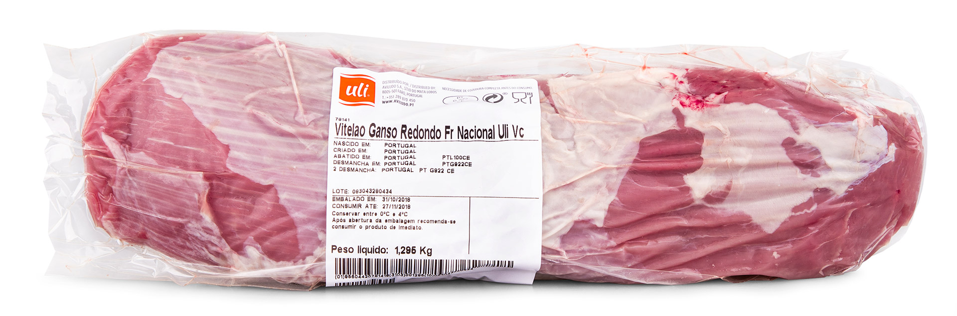 Vitel�o Ganso Redondo Fresco Nacional Uli V�cuo