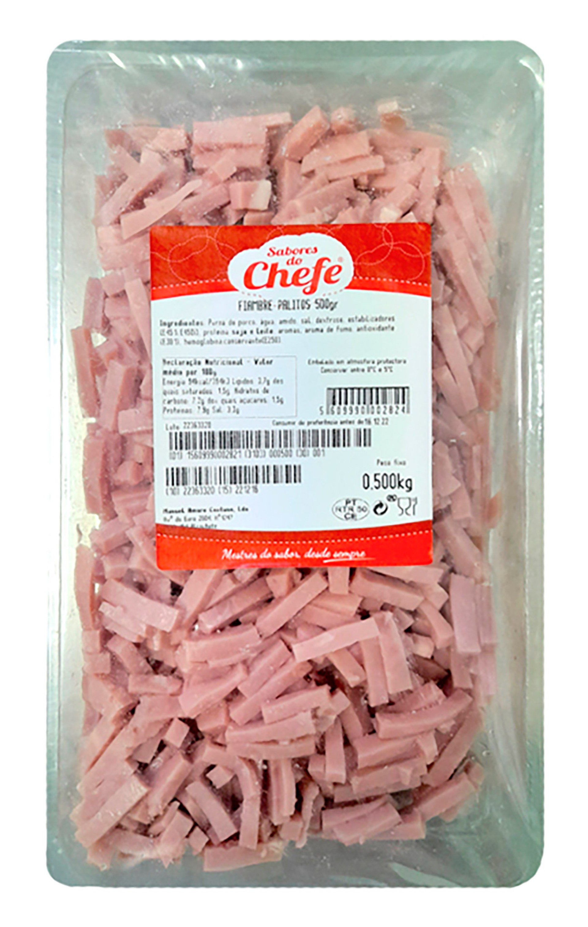 Fiambre Palitos Sabores do Chefe 500 g