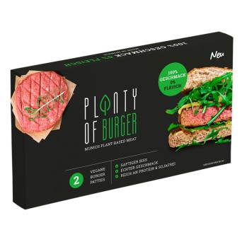Hambrguer Vegan Congelado Planty of Meat 8x125 g