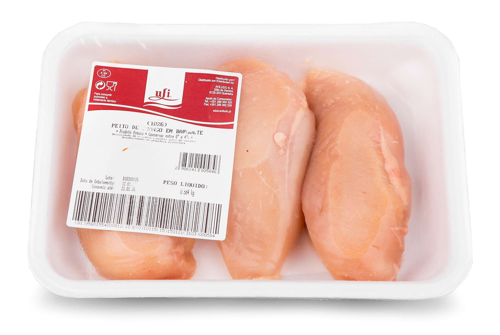 Frango Peito Fresco Uli Embalado Frango Peito Fresco Uli Embalado