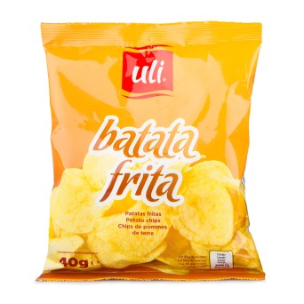 Batata Frita Rodelas c/ Sal Uli 16x40 g