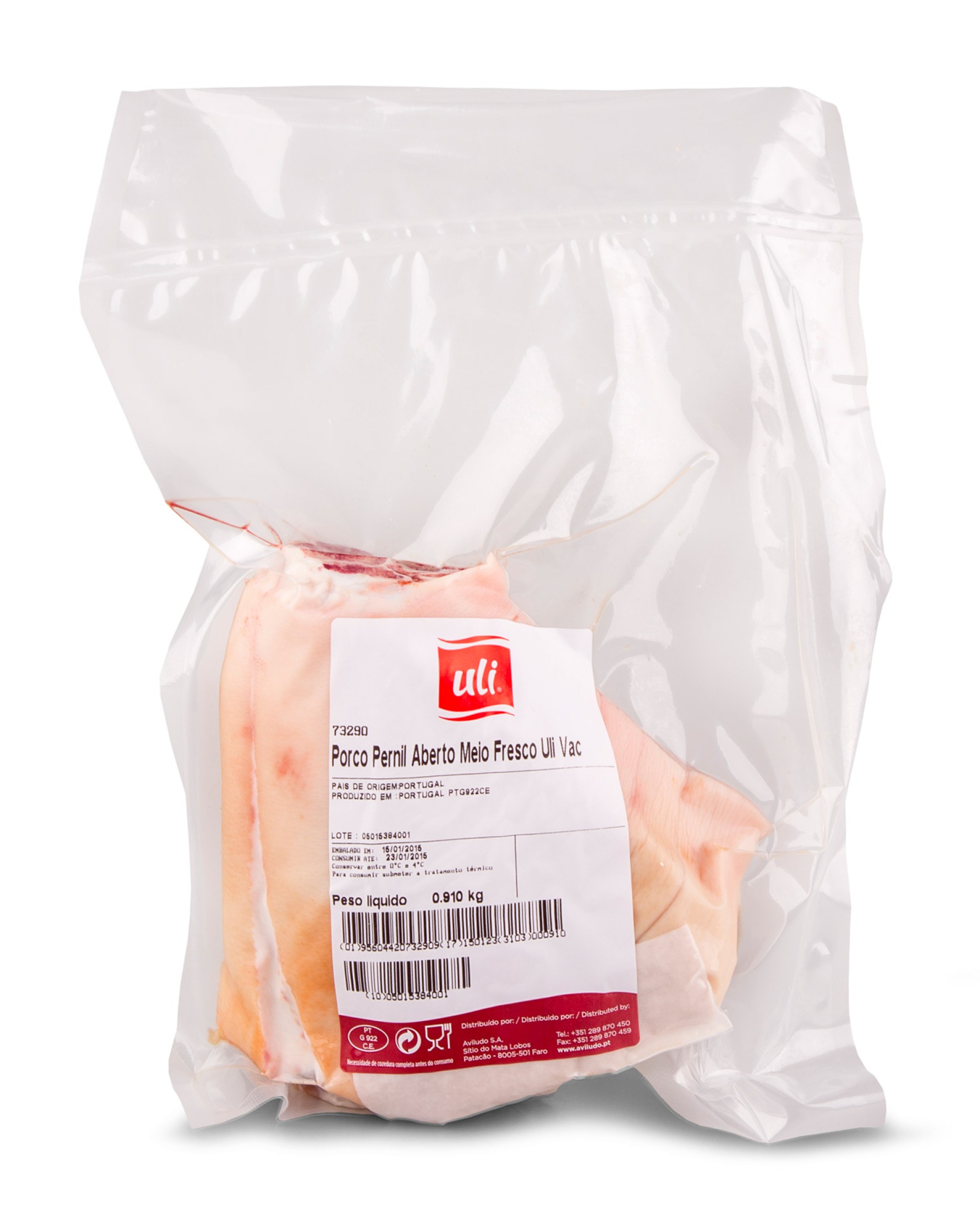 Porco Pernil Aberto Meio Fresco Uli V�cuo