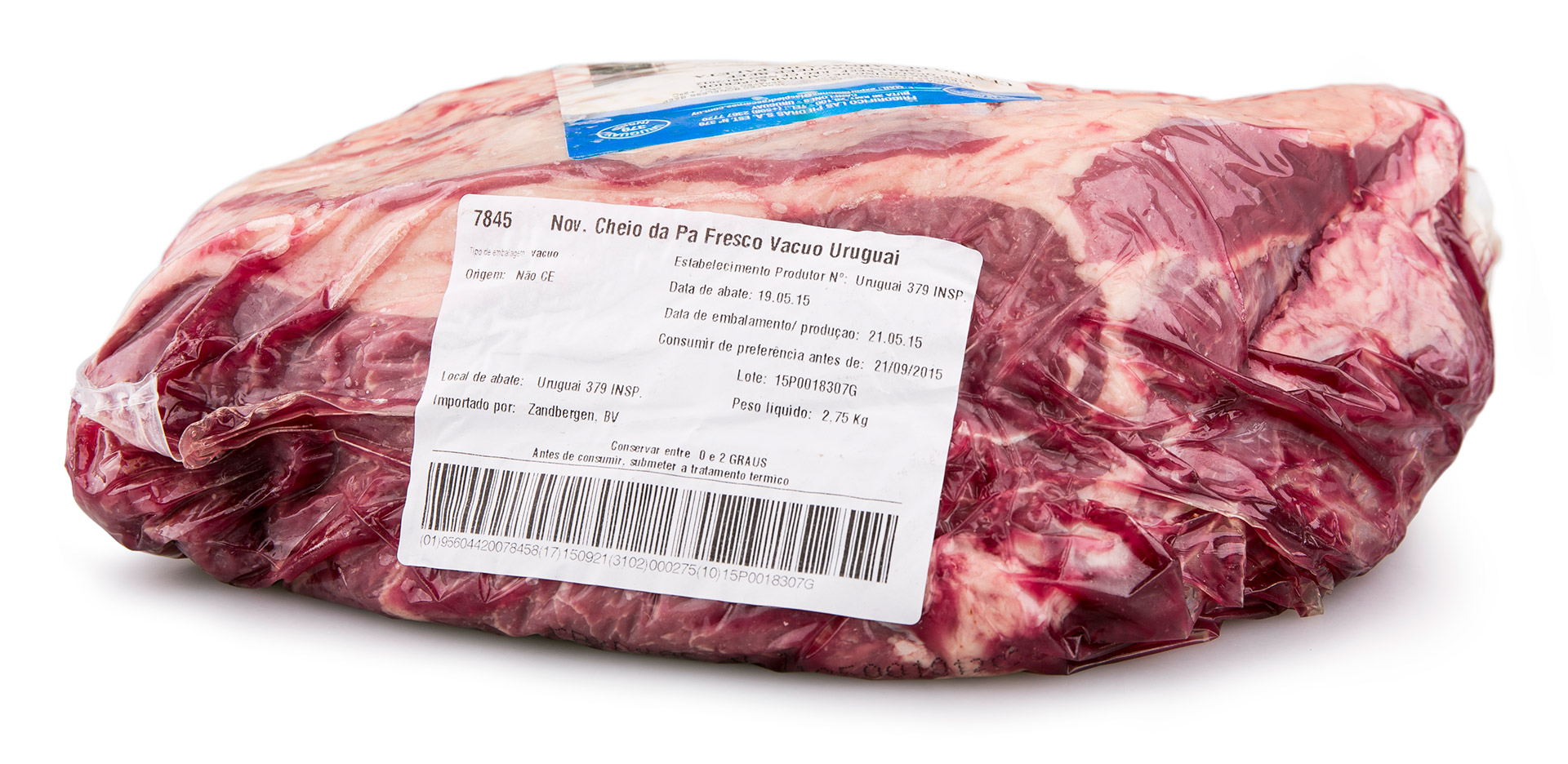 Novilho Cheio da P� Fresco Uruguai V�cuo