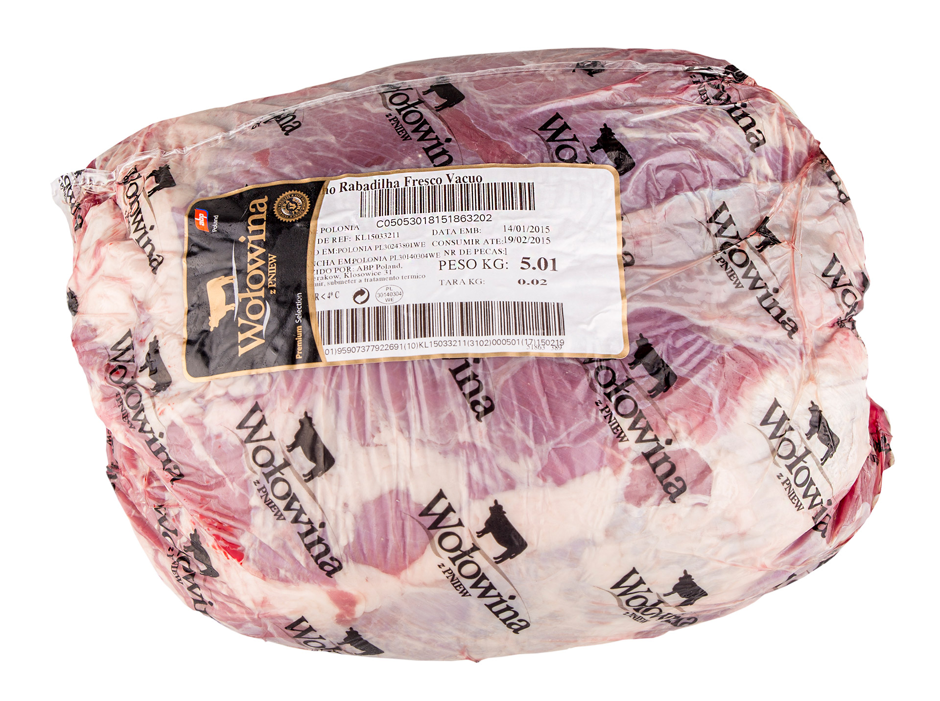 Novilho Rabadilha Fresca Wolowina Vácuo Novilho Rabadilha Fresca Wolowina Vácuo