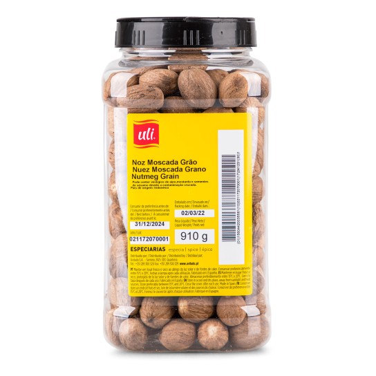 Noz Moscada Gr�o Uli Pet 910 g