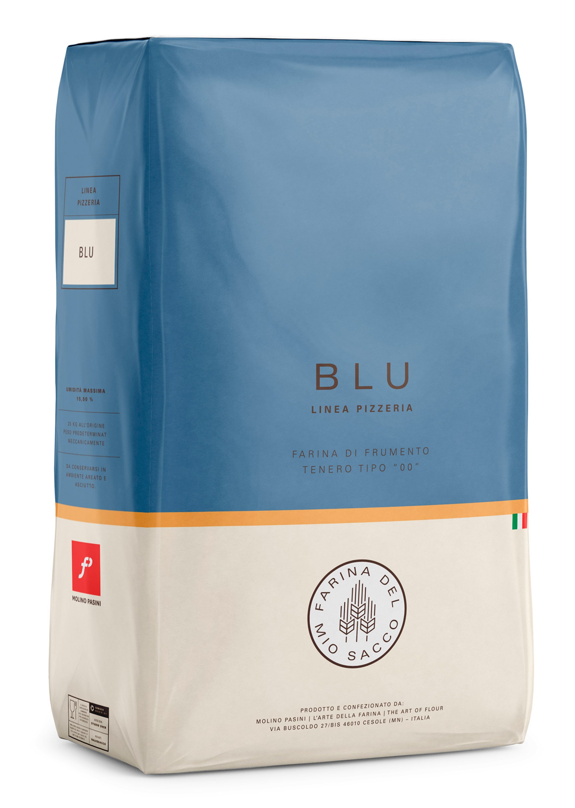 Farinha Azul Pizzeria Molino Pasini Saco 10 kg Farinha Azul Pizzeria Molino Pasini Saco 10 kg