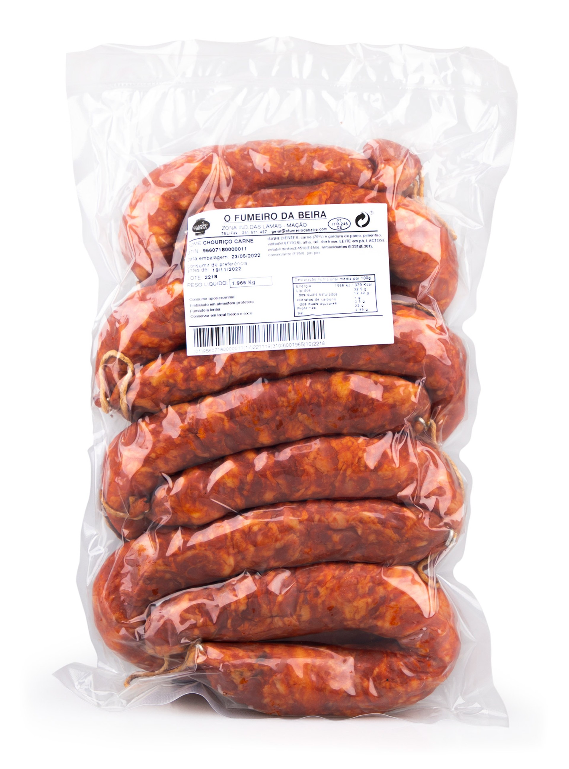 Chouri�o Tradicional Fumeiro da Beira Saco