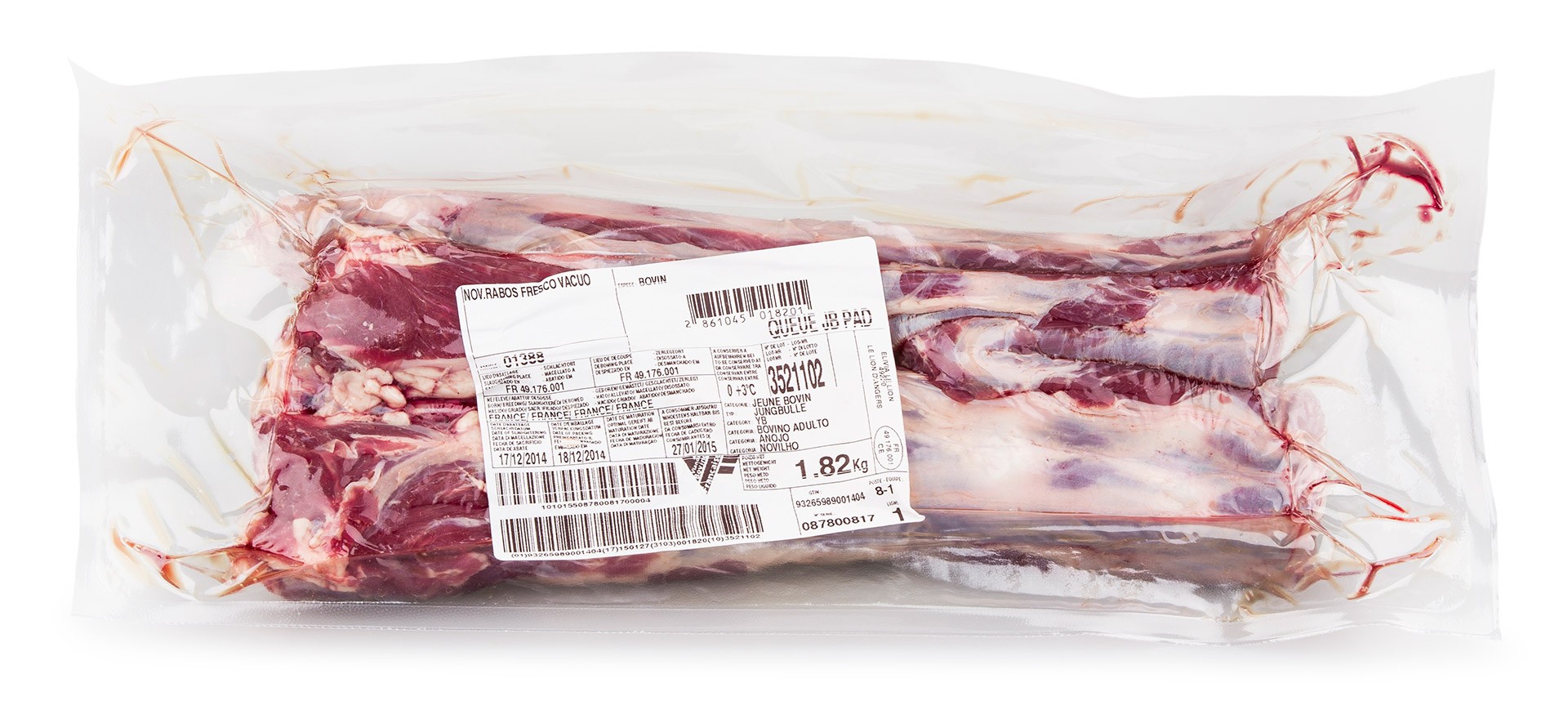 Novilho Rabos Frescos V�cuo