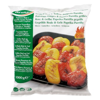 Pimentos Amarelos & Vermelhos Grelhados Congelados Ardo 5x1 kg