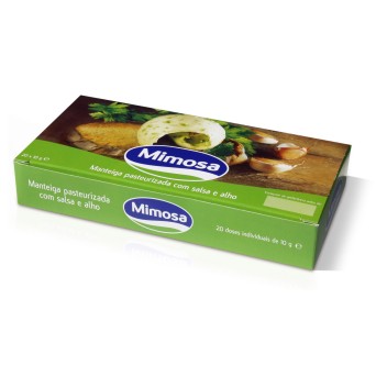 Manteiga Doses c/ Alho Mimosa 100x8 g