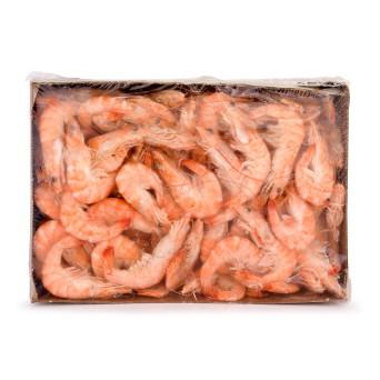 Camar�o Vanamei 40/60 Cozido Congelado  Cx 2 Kg