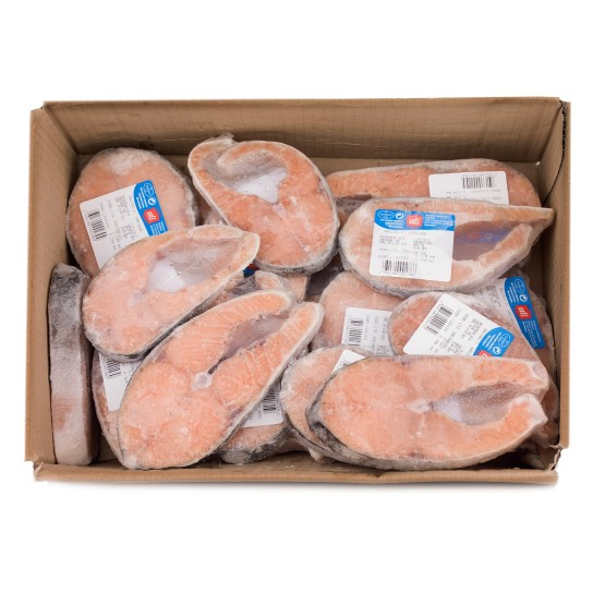 Salmo Posta Grelhar Higienizada Congelada Uli Cx 4 kg