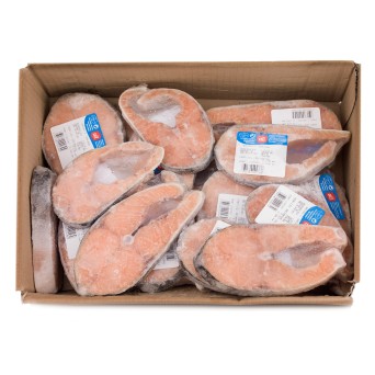 Salmo Posta Grelhar Higienizada Congelada Uli Cx 4 kg