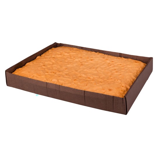 Bolo Cenoura Placa Rectangular Congelado Uli 3x2 kg