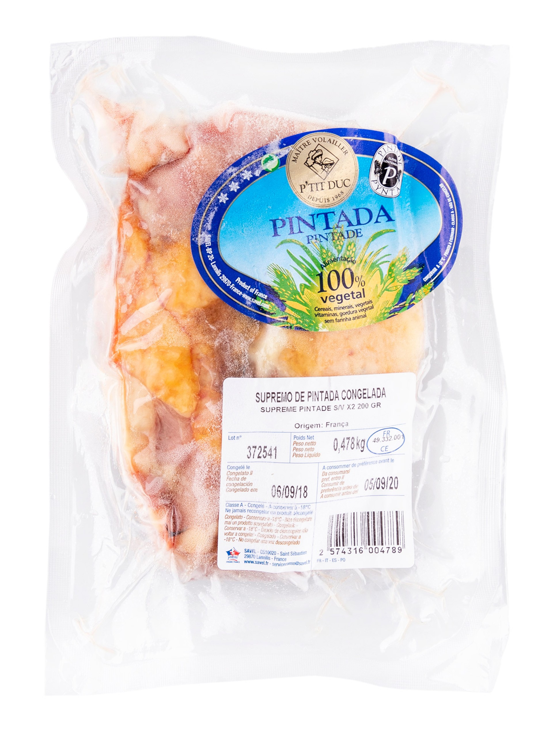 Pintada Supremos Congelados Vácuo Pintada Supremos Congelados Vácuo