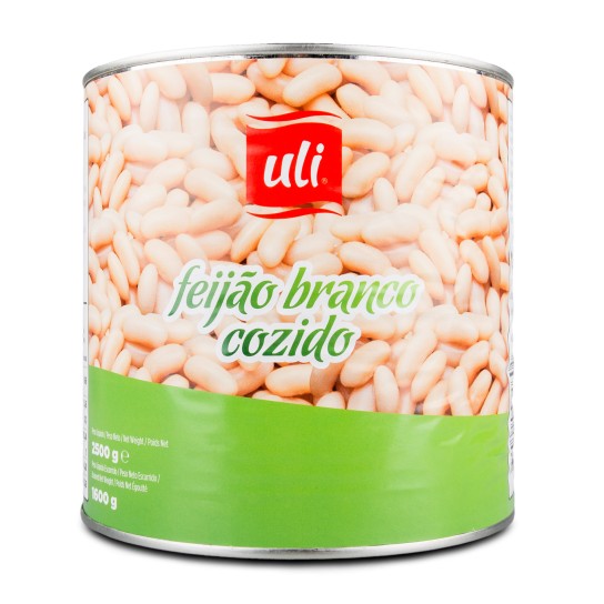 Feijo Branco Cozido Uli 6x2,5 kg