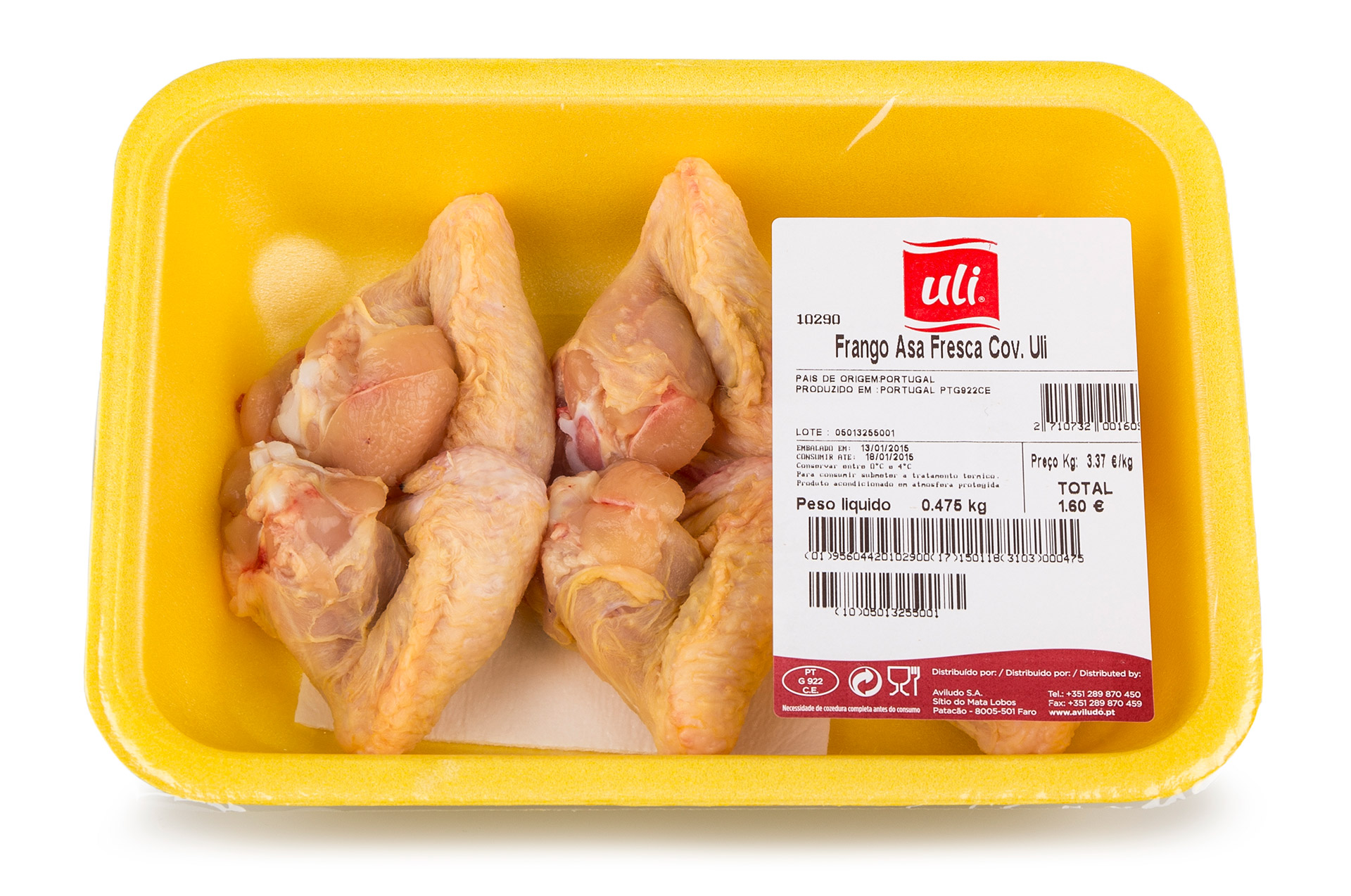 Frango Asa Fresca Uli Cuvete