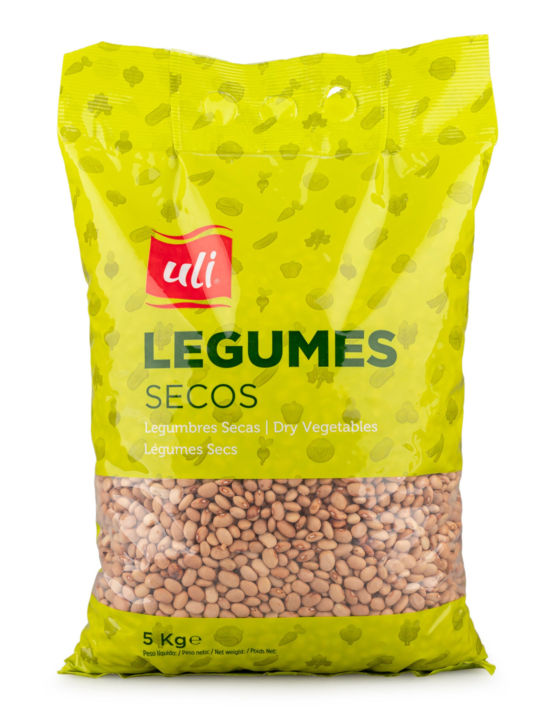 Feijão Manteiga Redondo Uli 5 kg Feijão Manteiga Redondo Uli 5 kg