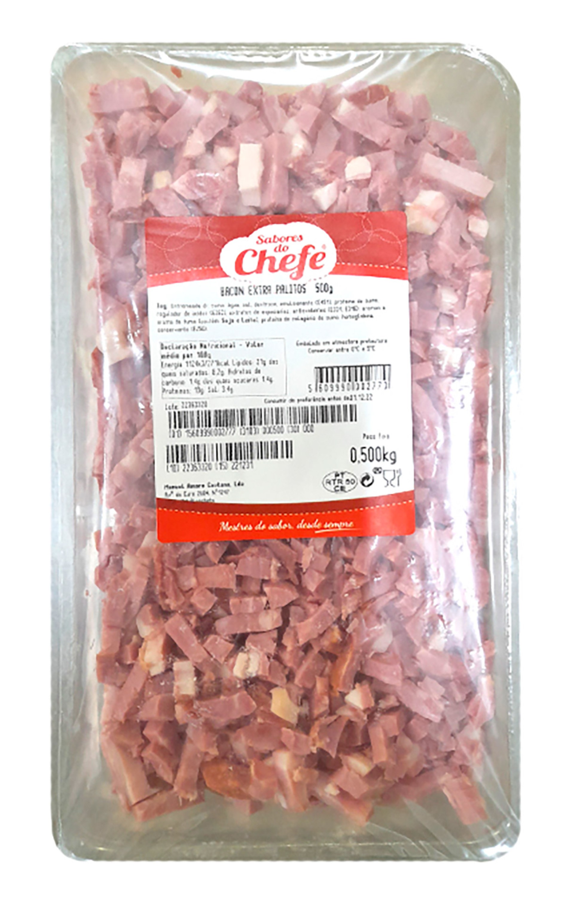 Bacon Palitos Sabores do Chefe 500 g