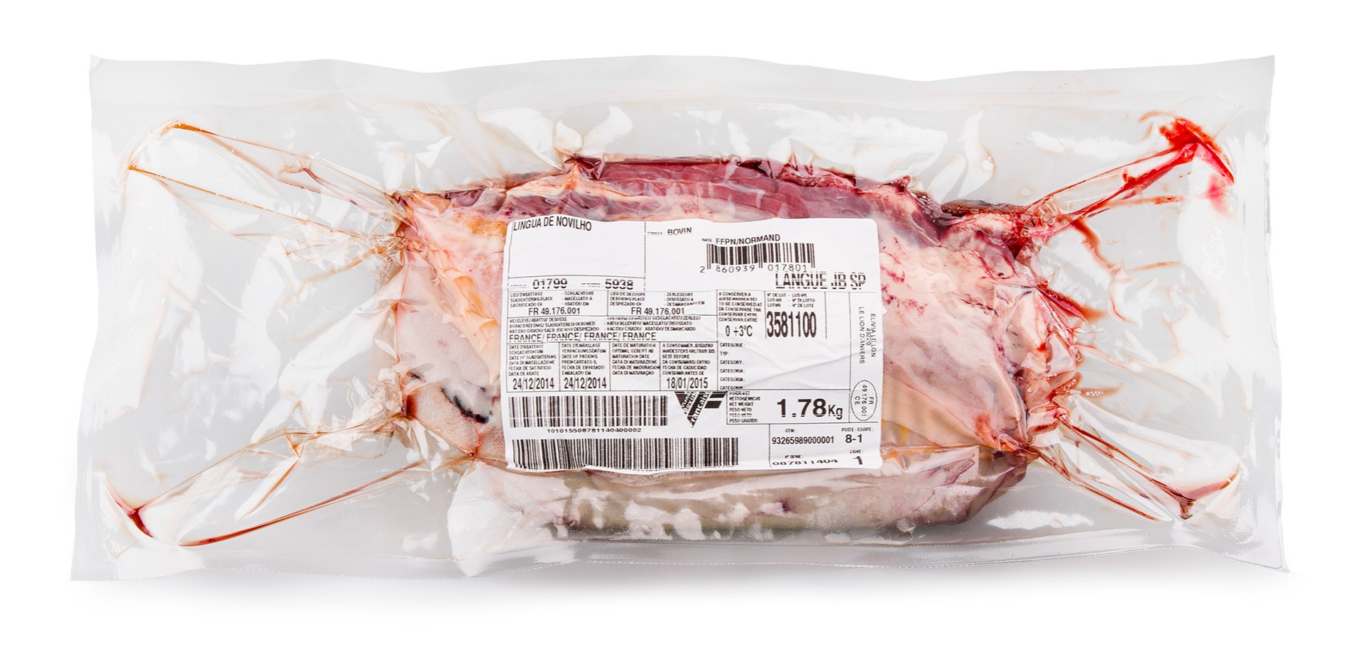 Novilho L�ngua Fresca V�cuo